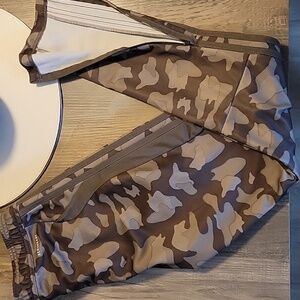 Adidas Camo Tiro Pants w 11" side leg zips